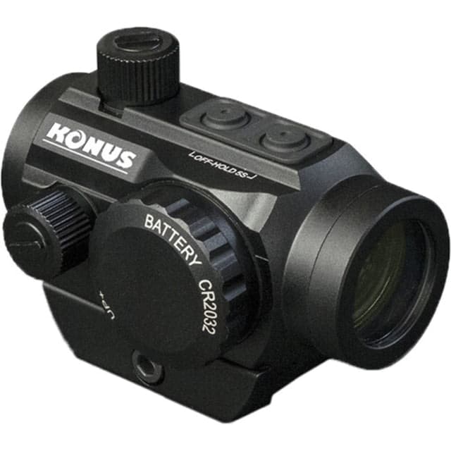 Konus Nuclear 1x22mm Red/Green Dot Sight With Dual Mounting System Black