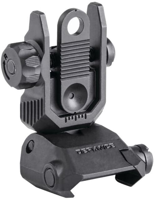 KRISS USA Top Mounted Deployable Rear Sight Black
