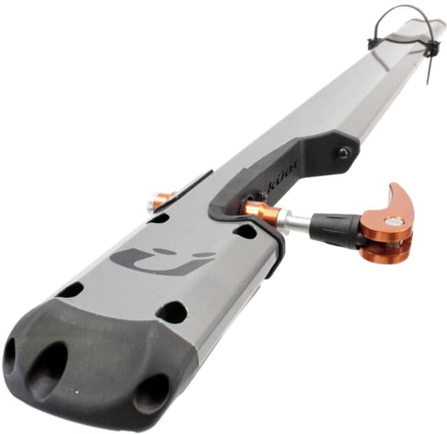 Kuat TRIO - Fork Mount Carrier Gun Metal Gray & Orange