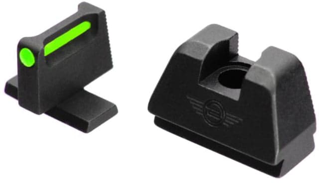 L2D Combat Co-Witness/Suppressor Fiber Optic Sight Set Sig P320 9mm / 40SW Green