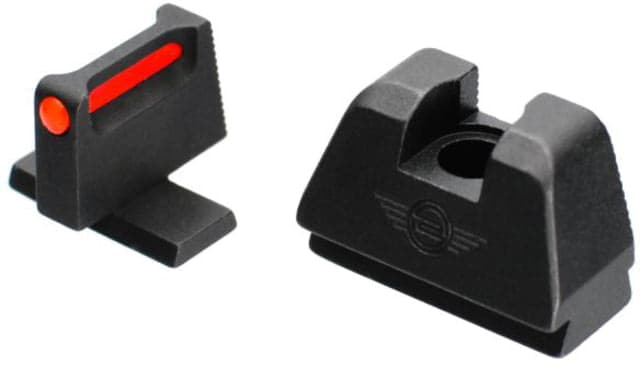 L2D Combat Co-Witness/Suppressor Fiber Optic Sight Set Sig P320 9mm / 40SW Red