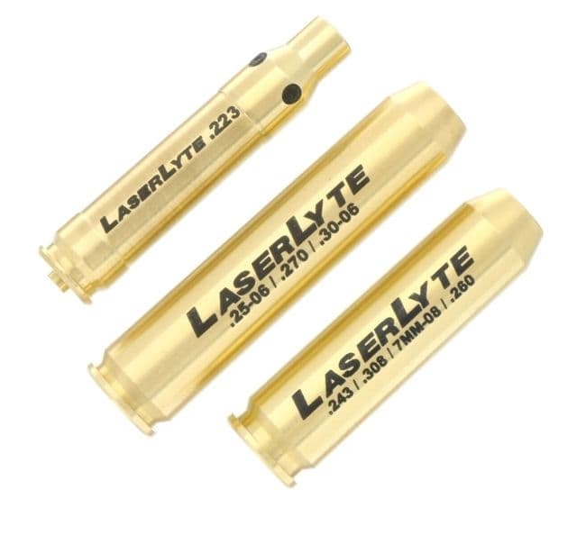 LaserLyte Laser Sight Trainer Rifle Cartrige .30-06 Springfield .223 Remington .308 Winchester Brass CB-L368