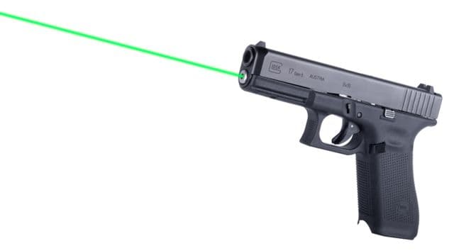 LaserMax Guide Rod Laser Sight 5mW Green Laser Glock 17/17 MOS/34 MOS Gen5