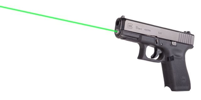 LaserMax Guide Rod Laser Sight 5mW Green Laser Glock 19/19x/19 MOS/45 Gen5