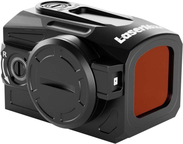 LaserMax Enclosed Reflex Red Dot Sight 3 MOA Red Dot Reticle Matte Black
