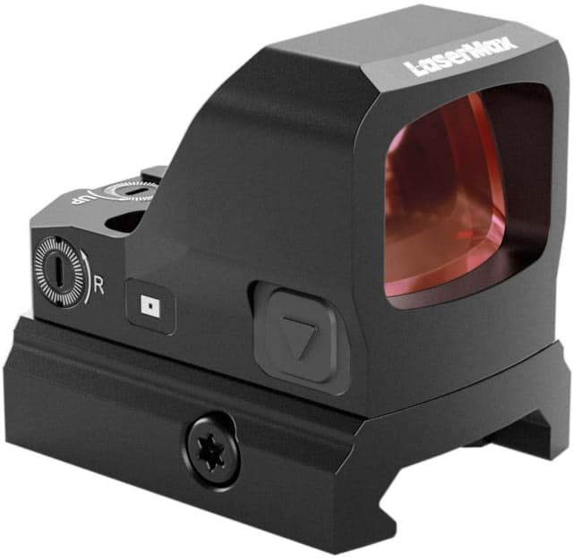 LaserMax Micro Reflex Red Dot Sight 4 MOA Red Dot Matte Black