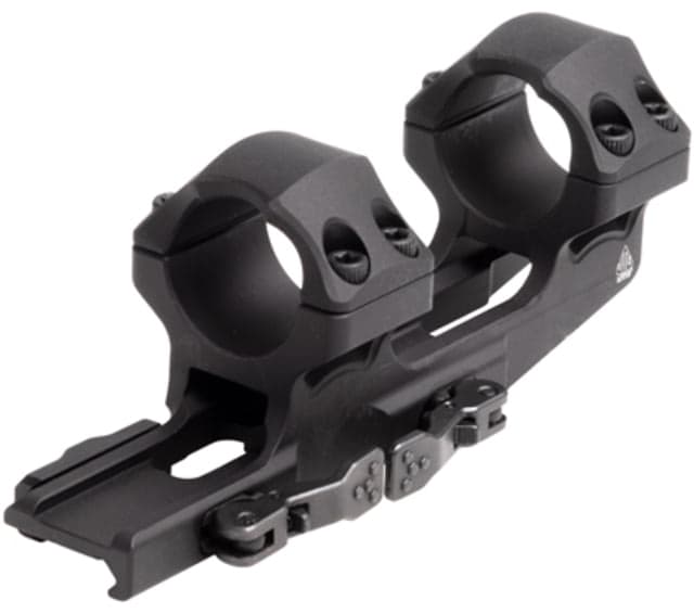 Utg Pro Leapers Utg Accu-Sync Qr Cantilever Mount 1in Medium Profile 34mm Offset Black