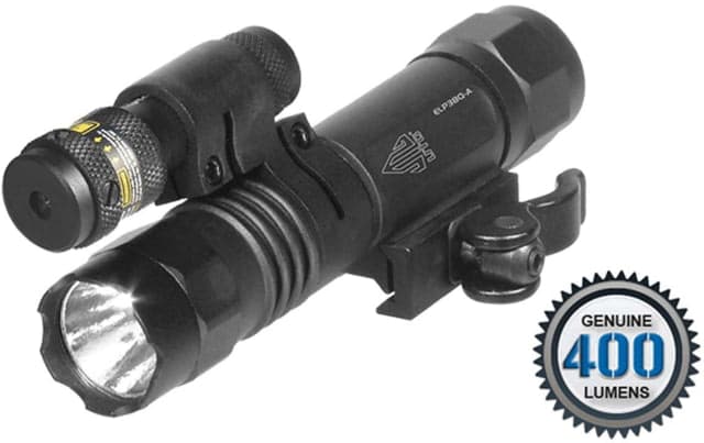 Leapers UTG Light/Red Laser Combo 400 Lumen Integral Mount Black
