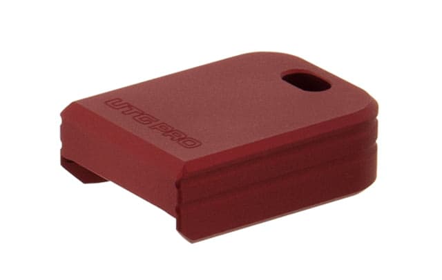 UTG Pro +0 Base Pad SA XDm Matte Red Aluminum