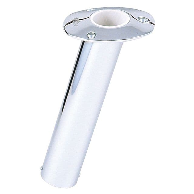 Lee's Tackle 15 Stainless Steel Flush Mount Rod Holder - 2.25" O.D.