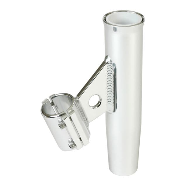 Lee's Tackle Clamp-On Rod Holder - Silver - Vertical Mount - Fits 2.375" O.D. Pipe