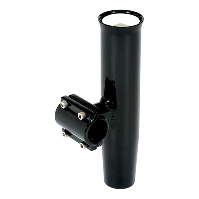 Lee's Tackle Clamp-On Rod Holder Horizontal Mount - Aluminum - Pipe Size 5 - 2.375in - 2-3/8in OD - Black