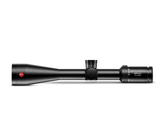 Leica Amplus 6 L-4W 2.5-15x50mm Rifle Scopes 30mm Second Focal Plane Illuminated 4A Reticle