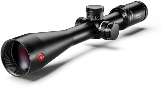 Leica AmPlus 6 Rifle Scope 2.5-15x50mm 30mm Tube Second Focal Plane Ballistic BDC MOA Reticle Black