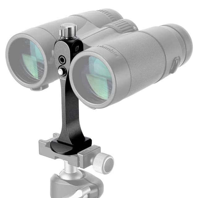 Leofoto Hands Free Modular Binoculars Adapter Arca Tripod Mount Black