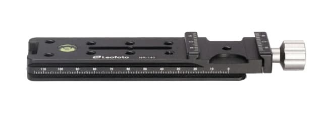 Leofoto Rail w/ Clamp for Garmin XERO C1 Chronograph Black