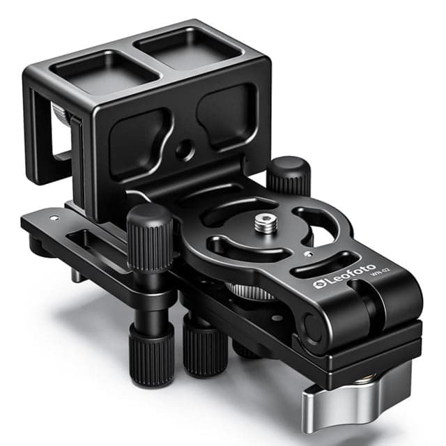 Leofoto Multi-Purpose Window Mount for Binoculars/Lens and Camera Black