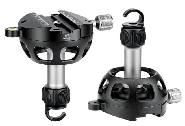Leofoto Leveling Base w/ Handle for 100mm Bowl Arca Black
