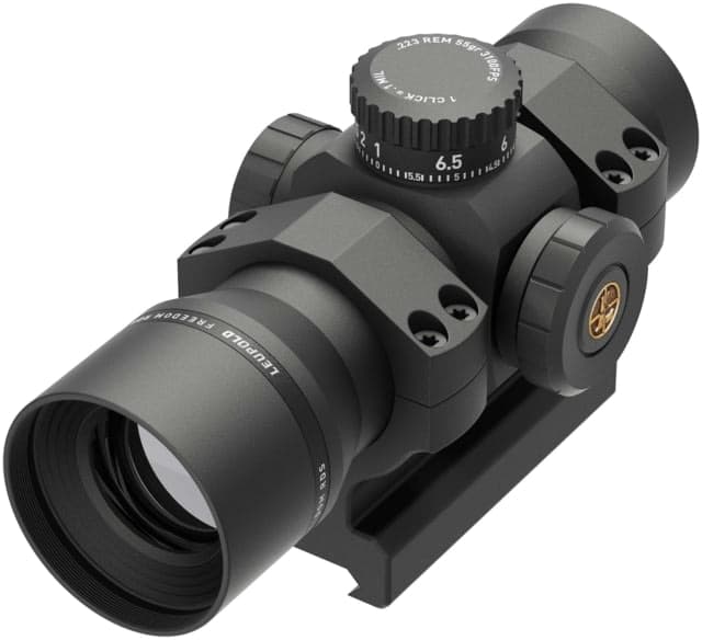 Leupold Freedom - RDS 1x34 34mm Red Dot 223 BDC 1/4 MOA Dot w/Mount Black