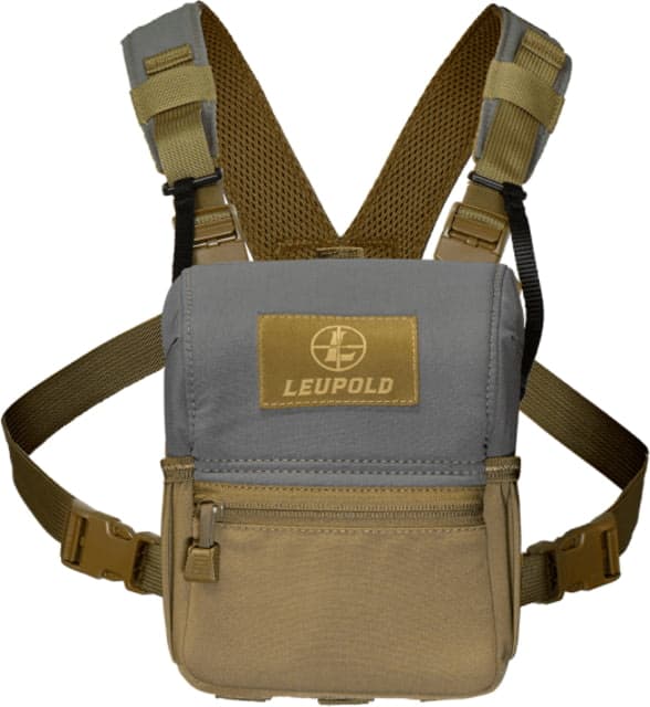 Leupold Magnetic Enclosed Binocular Harness Tan/Grey