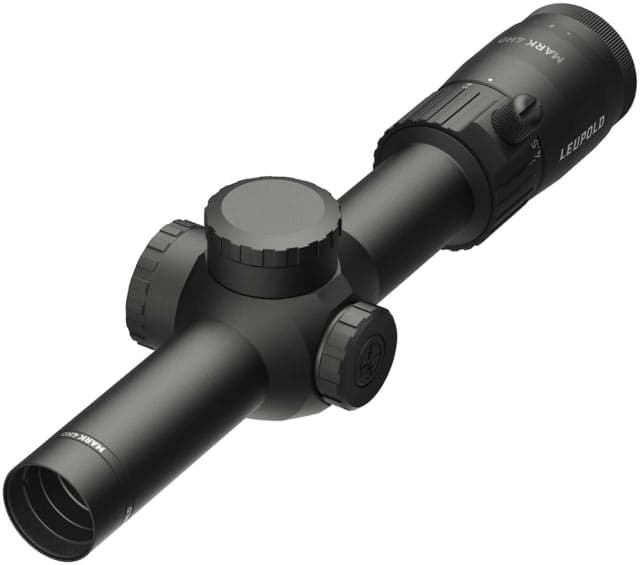 Leupold Mark 4hd 1-4.5x24 Rifle Scope 30mm Tube Second Focal Plane Illum. Firedot Bdc Black Small
