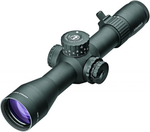 Leupold Mark 5HD 3.6-18x44mm Rifle Scope 35 mm Tube First Focal Plane Black Matte Red TMR Reticle Mil Rad Adjustment