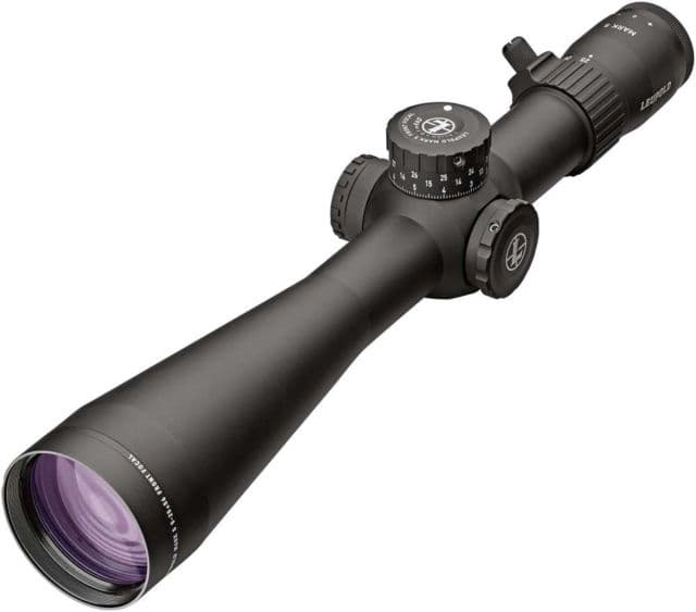 Leupold Mark 5HD 5-25x56mm Rifle Scope 35 mm Tube First Focal Plane Black Matte Red PR1-MOA Reticle MOA Adjustment