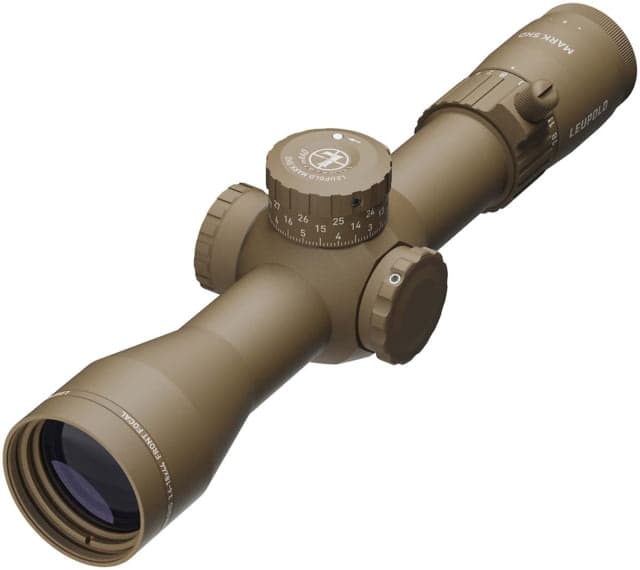 Leupold Mark 5HD 3.6-18x44 Rifle Scope 35mm Tube First Focal Plane PR2-MIL Dark Earth FDE Small