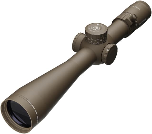 Leupold Mark 5HD 7-35x56 Rifle Scope 35mm Tube First Focal Plane Tremor 3 FDE Small
