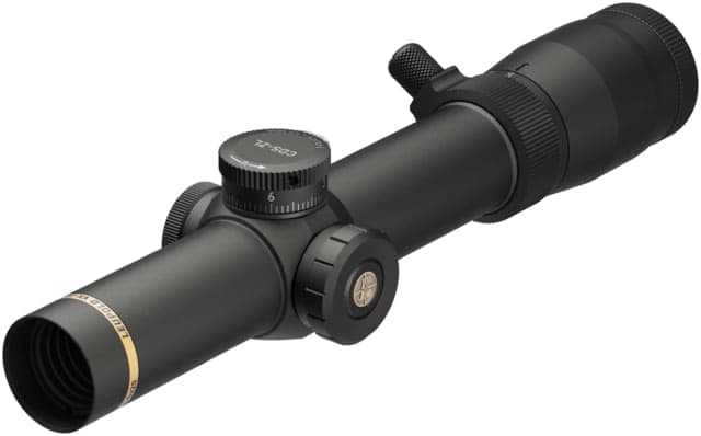 Leupold VX-3HD 1.5-5x20mm Rifle Scope 30 mm Tube Second Focal Plane Black Matte Red FireDot Twilight Hunter Reticle MOA Adjustment