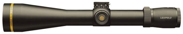 Leupold VX-5HD 3-15x56mm Rifle Scope 30 mm Tube Second Focal Plane Black Matte Red FireDot Duplex Reticle MOA Adjustment