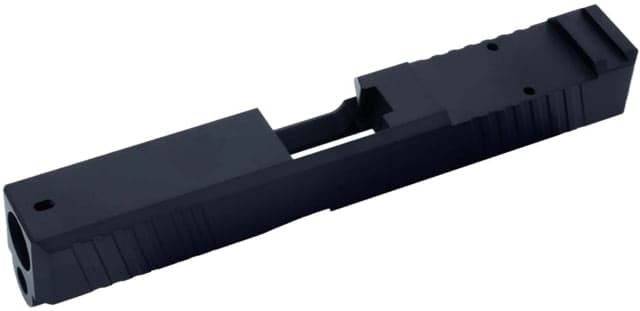 Live Free Armory LF19 Chamfered Series Pistol Slide w/ RMR Optic Cut Glock 19 Black