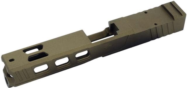 Live Free Armory LF22 Elite Series Pistol Slide w/ RMR Optic Cut Glock 22 Burnt Bronze
