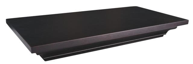 Lockdown In Plain Sight Hidden Stained Shelf Walnut