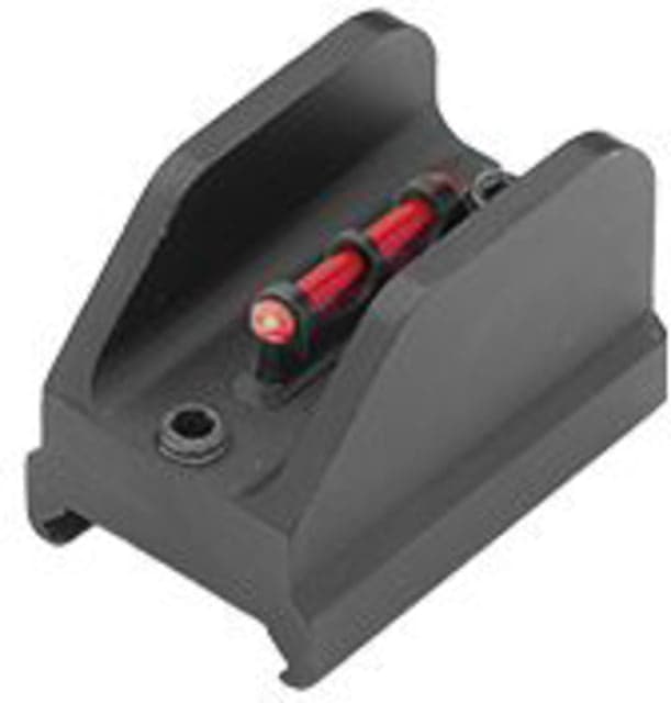 LPA Fiber Optic Rear Tactical Sight f/ Assault Rifle f/Picatinny Rail Black