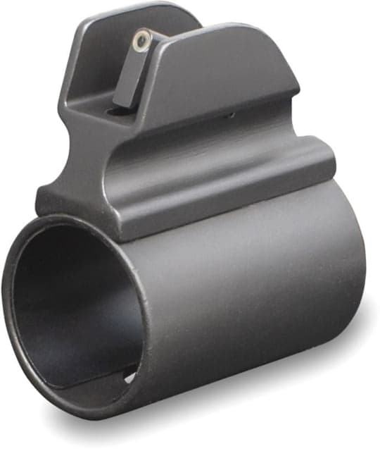 LPA Front Shotgun Sight - Clamp-On Band - Tritium Night Sight No Welding Black