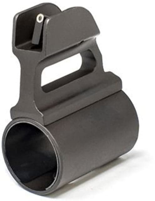 LPA Front Shotgun Sight - Clamp-On Band - Tritium Night Sight Tall Slip On No Welding Black