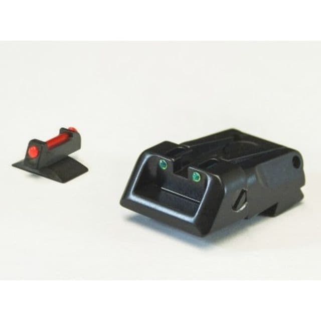 LPA SPF Fiber Optic Adjustable Sight Set For Bul M5 Black