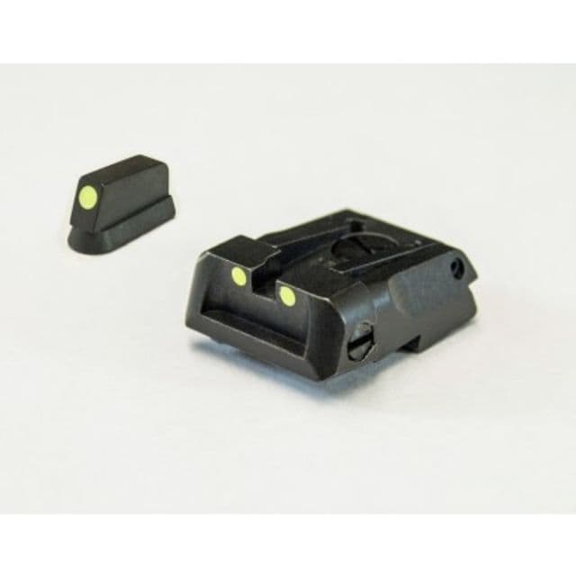LPA SPL Fully Adjustable Luminova Sight Set For CZ SP01 Shadow Black