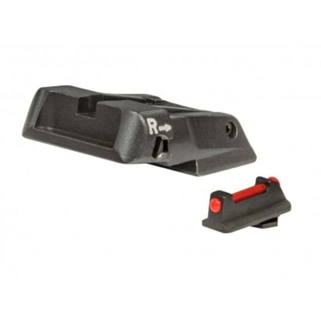 LPA SPS Fully Adjustable Fiber Optic Front Sight Set For Walther PPQ Q5 Match Black