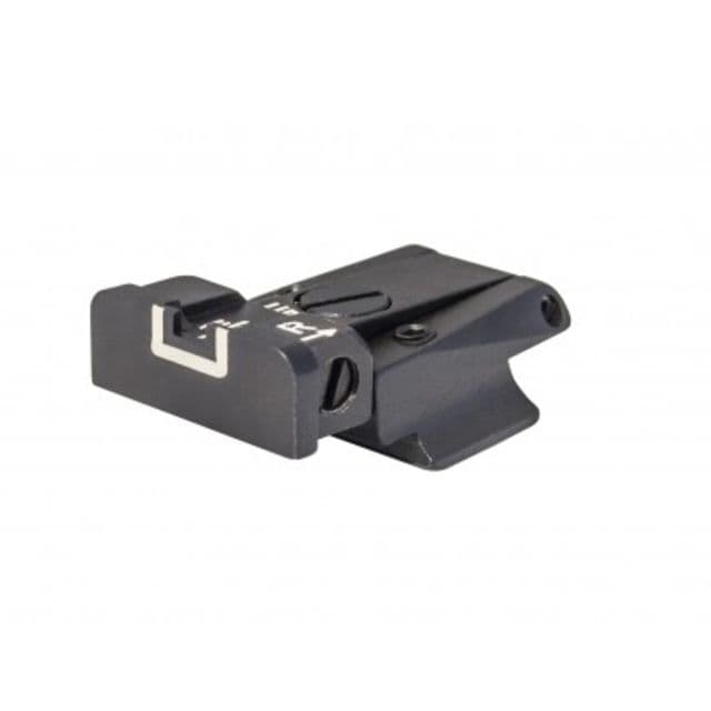 LPA TR Fully Adjustable White Outline Rear Sight For S&W Cal. 9 40 3rd Gen Black