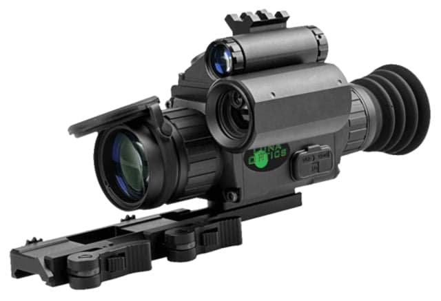 Luna Optics Quantum Elite 3.5-21x35mm Digital Day/Night Riflescope 4K Video Resolution Black