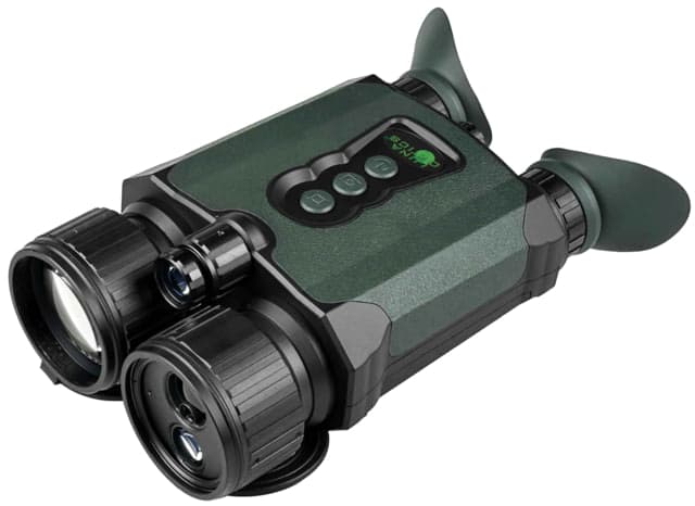 Luna Optics Quantum Elite 6-36x50mm Digital Day/Night Binocular Integrated 1500m Laser Rangefinder 4K Video Resolution Black