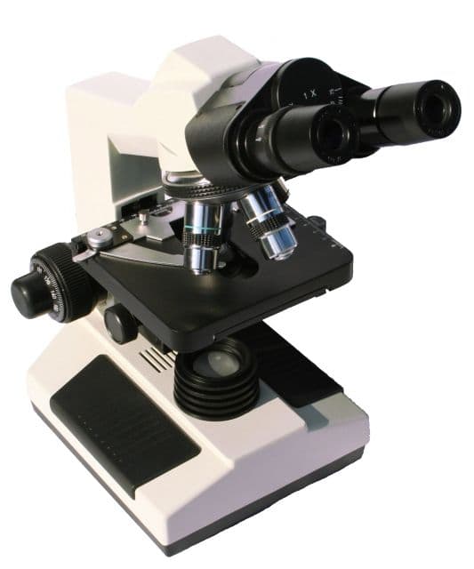 LW Scientific Revelation III Binocular Microscope with DIN Plan Objectives LED CREAM