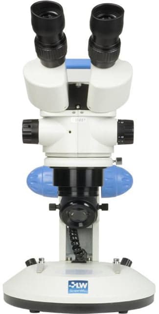 LW Scientific Z4 Zoom Binocular 7x-45x Dual LED Light Stand Microscope