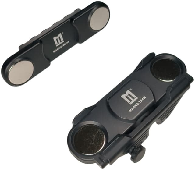 Magne-Tech Locking Magnetic - Picatinny Rail Mount Set w/ accessory mount