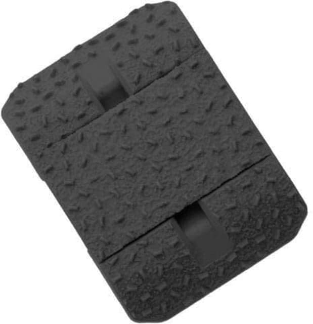 Magpul Industries Rail Covers Type 2 Half Slot for M-LOK Black Aggressive Textured Polymer Black
