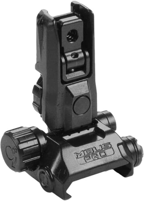 Magpul Industries MBUS Pro LR Top Mounted Deployable Rear Sight Black