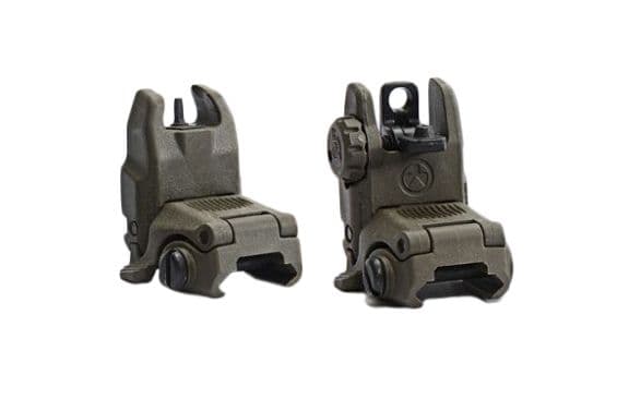 Magpul MBUS Rear Flip-Up Back Up Sight Gen 2 Olive Drab Green
