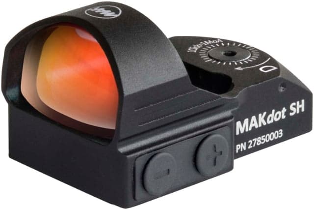 MAK Optics Makdot SH Red Dot Sight 3.5 MOA Dot Reticle